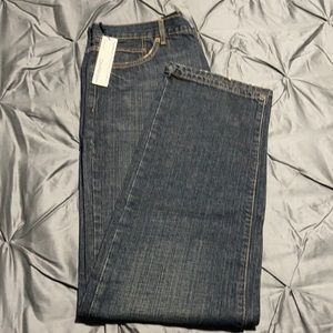 Calvin Klein jeans, dark wash, relaxed straight leg 34 x 34, NWT